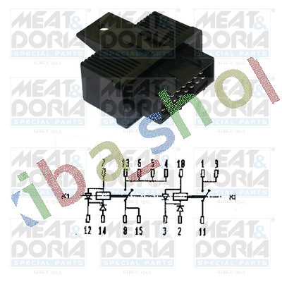 Fuel pump relay - pump,