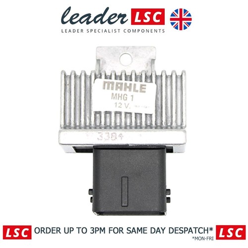 Glow plug control unit relay - control,