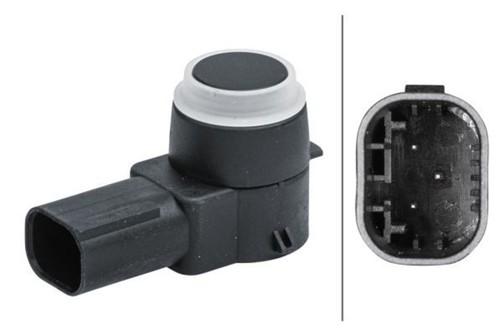 Hella parking aid sensor black - hella,