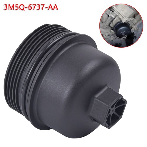 Oil filter housing cover - filter, cap
