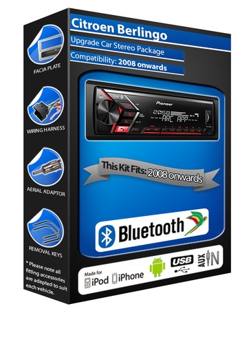 Citroen berlingo radio - radio, pioneer