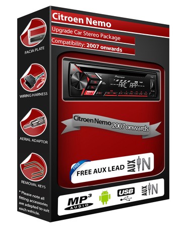 Citroen nemo car stereo - citroen,